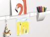 Uitstallen - artiteq - info rail - legplankje - per stuk