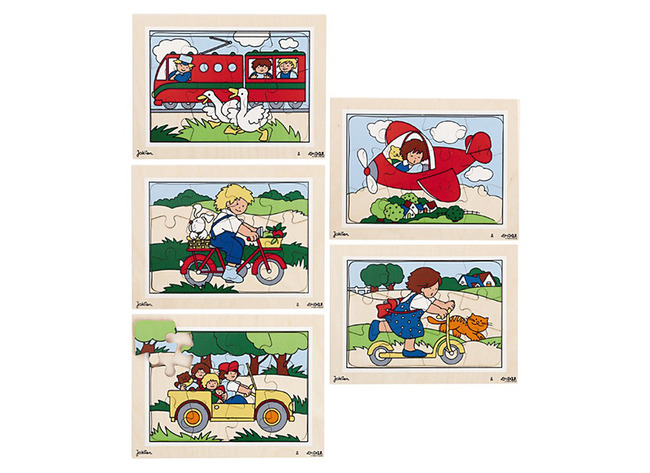 Puzzel-transport