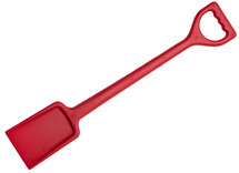 Zandschep - Rolf - 57 cm - rood - per stuk