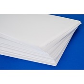 Papier - tekenpapier - 60 x 85 cm - 200 g - wit - 125 vellen