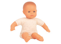 Poppen - Babypop - Miniland - Europees - zonder haar - zacht - 32 cm - per stuk