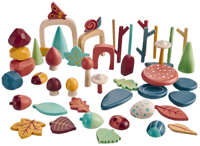 Speelgoedfiguren - Tender Leaf Preschool - Mijn Bos - Set Van 47