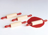 Boetseer - rollen - hout - set/6