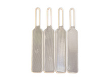 Veiligheid - Mini Zip Pullers - wit - 4St