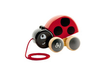 Trekdiertje - Hape - ladybug - per stuk