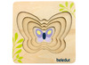 Puzzel - Lagenpuzzel - Beleduc - Kleine Vlinder
