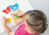 Puzzel - lagenpuzzel - Hout - Beleduc - kleine vlinder - per puzzel