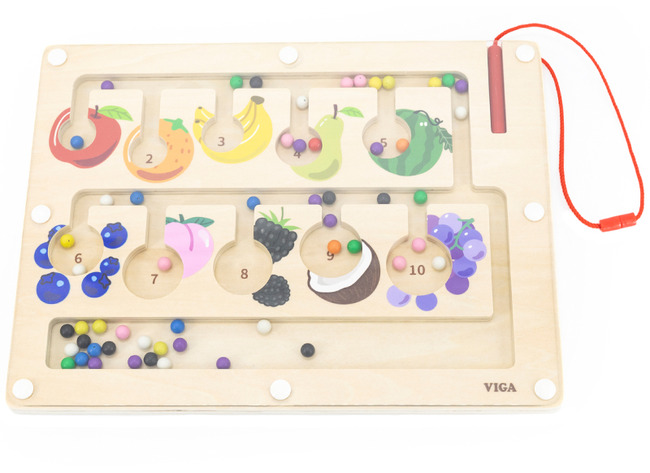 Magnetisch Spelbord - Viga - Fruit Tellen - Per Stuk