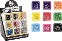 TOMBOLA - CADEAUTJES - METAL PUZZLE - PER STUK