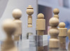 Loose parts - tickit - houten figuren - set van 10