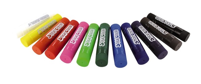 Verf - Plakkaatverf - Verfsticks - Set Van 12 Assorti