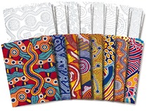 Knutselpapier - Roylco - motieven - australie - set van 32
