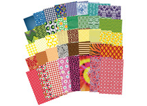 Knutselpapier - Roylco - motieven - Roylco - A5 - set van 200 assorti