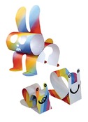 Knutselpapier - Roylco - regenboogpapier - motief - set van 32