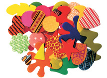Knutselpapier - Royclo - grillige vormen - set van 1500 assorti