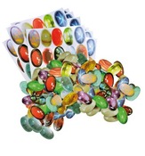 Edelstenen - Roylco - karton - set van 400