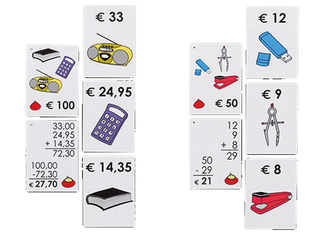 Tellen - Shopping Demokaarten - Magnetisch - Set 2 - Per Stuk