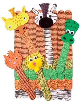 Multicult-dierenprintstok Jes-set/50