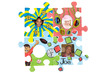 Fotokaders - Roylco - creatief - puzzelvorm - set van 24