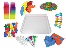 Lichtkubus - Sensorische Schaal Met Accessoires