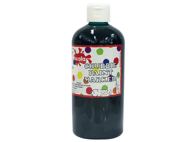 Navulling - Verfdotters - Verf - Chubbie - 500 Ml - Blauw - Per Stuk