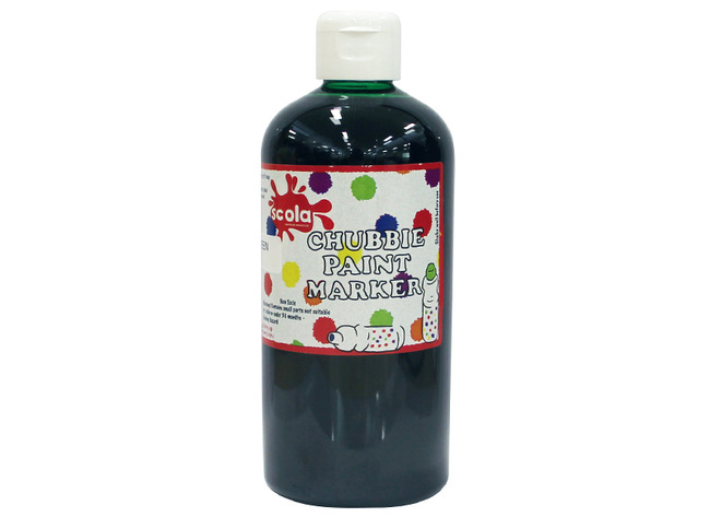 Navulling - Verfdotters - Verf - Chubbie - 500 Ml - Groen - Per Stuk