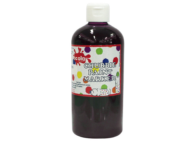 Navulling - Verfdotters - Verf - Chubbie - 500 Ml - Violet - Per Stuk
