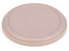 Eetgerei - bord - Lassig - bord met antislip - Uni - per stuk - powder pink - leverbaar in 4 kleuren