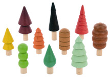 Constructie - tickit - Loose Parts- woodland trees - set van 10