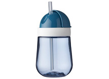 Bekers - rietjesbeker - Mepal Mio - 300 ml - eetgerei - blauw - per stuk