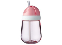 Bekers - rietjesbeker - Mepal Mio - 300 ml - eetgerei - roze - per stuk