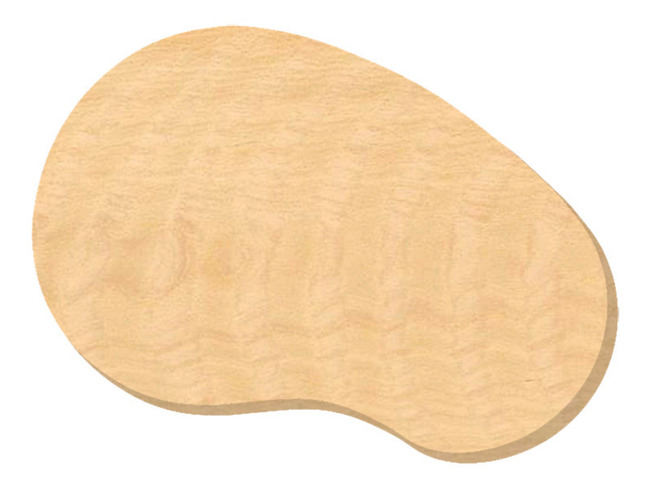 Instructietafel - Lift & Flip - Tafelblad - Pebble 75 X 100 Cm