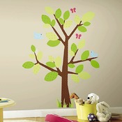 Muurdecoratie - Mega muursticker - boom - per set