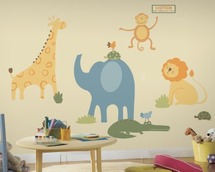 Muurstickers - Safari