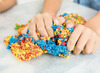 Snoezelmateriaal - tactiel - Pluffle - Learning Resources - Pluffle - set van 9 kleuren