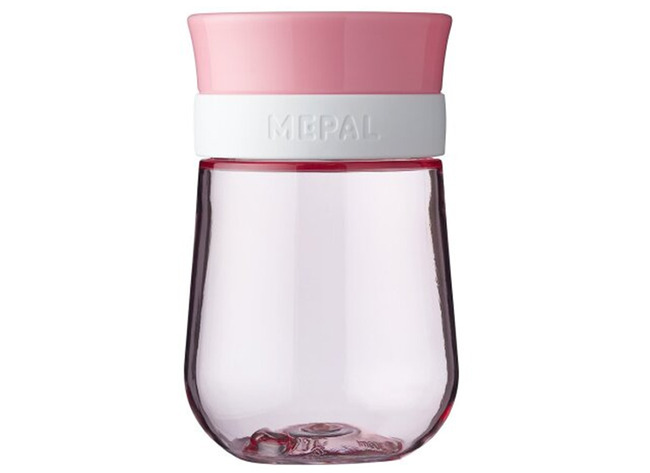 Bekers - Oefenbeker - Mepal Mio - 300 Ml - Eetgerei - Roze - Per Stuk