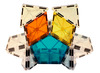 Constructie - MAGNA-TILES - clear colors - polygons uitbreidingsset - 8 stuks