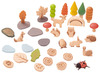 Speelgoed - figuren - bos - Tickit - hout - per set
