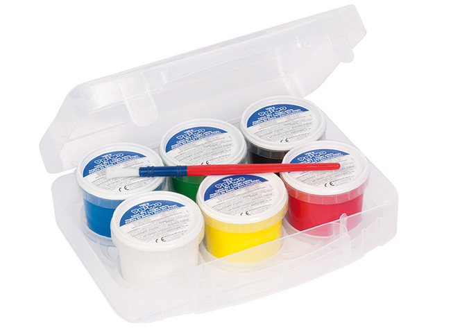 Verf - Vingerverf - Primo - 6 X 250 G - Per Set