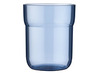 Bekers - kinderglas - Mepal Mio - 250 ml - eetgerei - blauw - per stuk