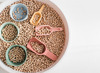 Open-ended - schaaltjes - Inspire My Play - PlayTRAY - Nesting Bowls - green, blue - accessoire - per set