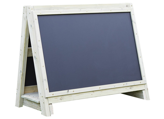 Speelpleinmeubilair - Outdoor Krijtbord - Dubbelzijdige Ezel - Per Stuk