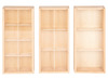Constructie - tickit - Loose Parts- ontdek en sorteer boxen - set van 3