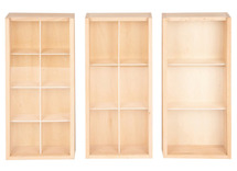 Constructie - tickit - Loose Parts- ontdek en sorteer boxen - set van 3