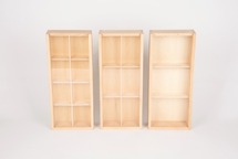 CONSTRUCTIE - COMMOTION EDUCATION - LOOSE PARTS - ONTDEK EN SORTEER BOXEN - SET VAN 3