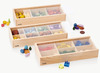 Constructie - tickit - Loose Parts- ontdek en sorteer boxen - set van 3