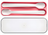 Bestek - babylepels - Mepal Mio - eetgerei - roze - set van 2