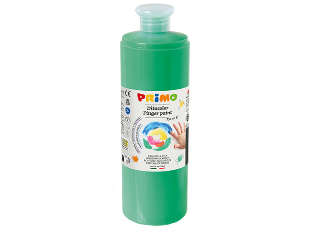 Verf - Vingerverf - Primo - 750 Ml - Groen - Per Stuk