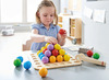 Handvaardigheid - spel - frobel knikkerspel - Haba education