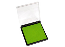 Stempelkussen - 7 cm - groen - per stuk
